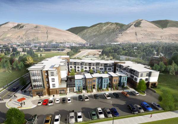 The Sawyer Student Living Neighborhood| Birdseye