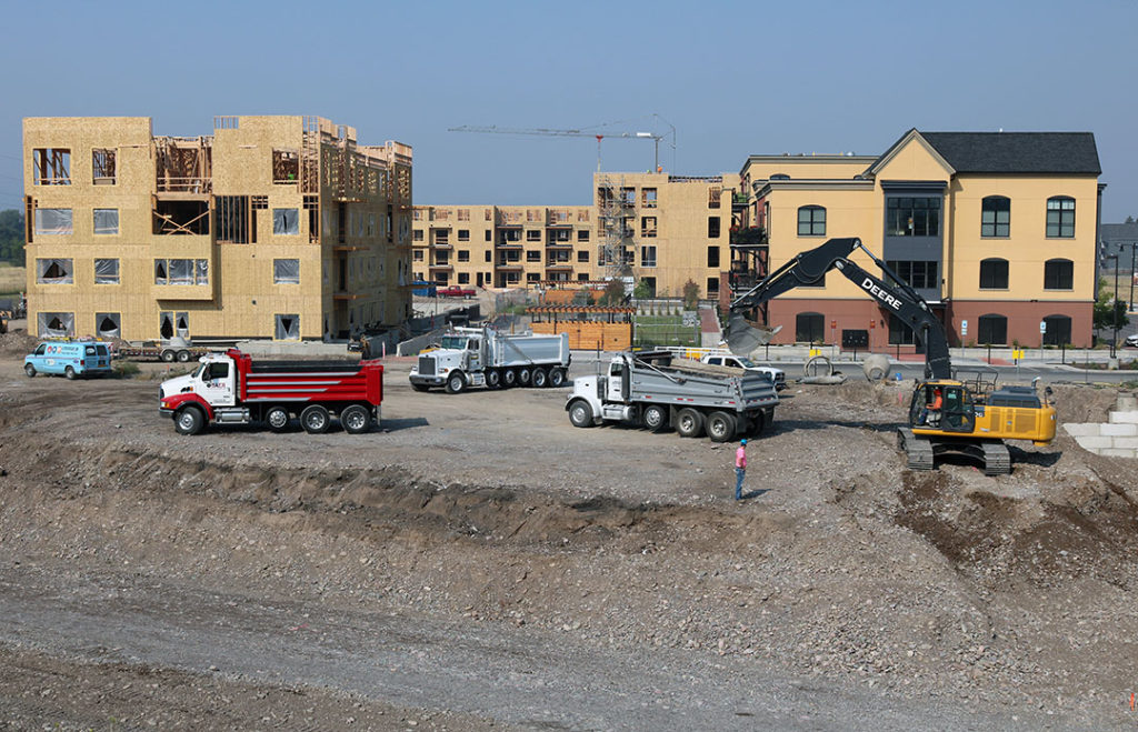 Old Sawmill District Construction