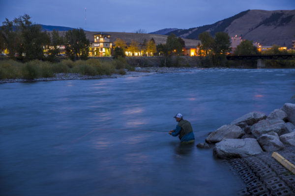 fly fishing on clark fork river