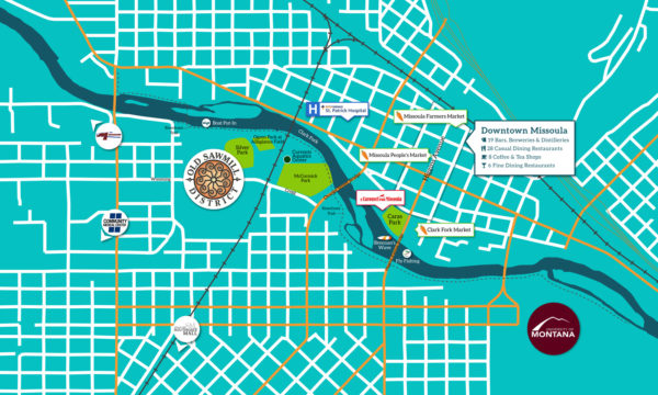 Missoula City Map | OSD Neighborhood